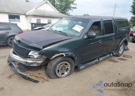 2002 Ford F-150 Lariat/Xlt z USA, uszkodzony, nr VIN 1FTRW07L02KA03106